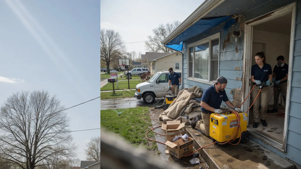 Basement Flood Cleanup in Freeman, MO near me